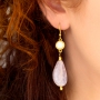 Beautiful jewellery with semi-precious gemstones for a natural look