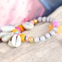 Create summer jewellery with our joyfull coloured acrylic beads