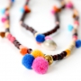 Super Trendy is our jewellery with the hype of this moment pompom jewellery!