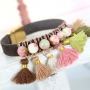 Boho Look jewellery with trendy beads and the latest fallcollection Ibiza Style tassels