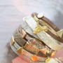 Create trendy bracelets with DQ leather and DQ metal jewellery findings like these mega trendy sliders ✓