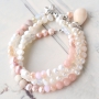 These freshwater pearl bracelets and necklaces are so feminine