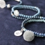 Jewellery in spring colours with glass beads opaque!