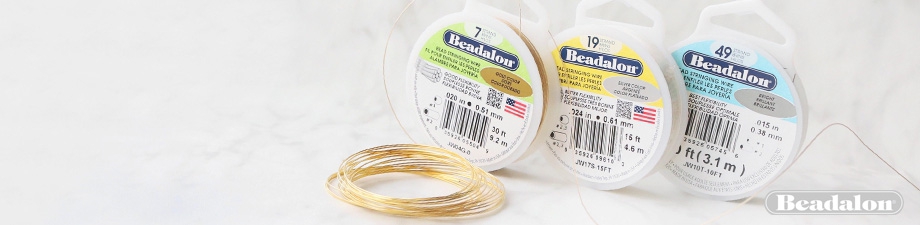 Beadalon stringing wire 7 strings