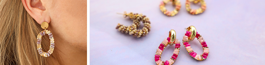 Top faceted beads bicone