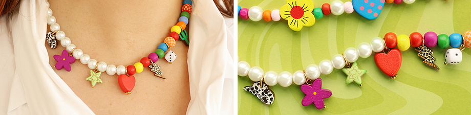 Wooden beads round 12mm