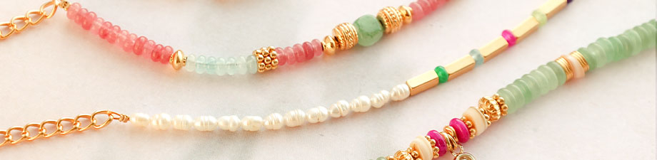 Natural stone beads disc/rondelle