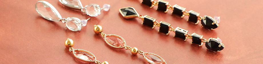 Crystal Glass earrings  