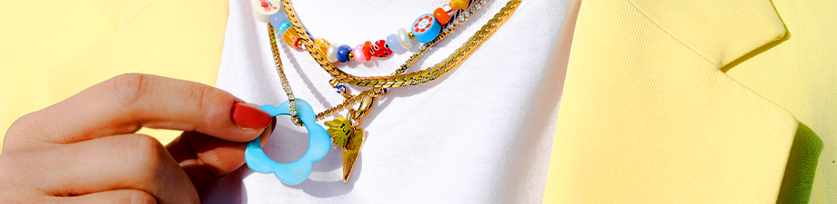 Discover sunny shell and polymer beads Discover sunny shell and polymer beads