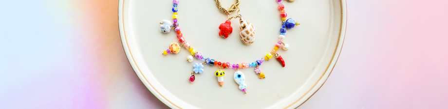 Discover our colourful ceramic beads Discover our colourful ceramic beads