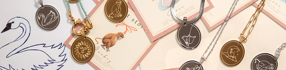 Stainless steel charms / beads