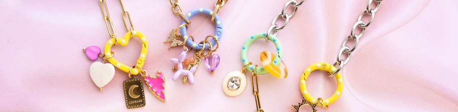 Shop now: colourful jewellery findings in new designs! Shop now: colourful jewellery findings in new designs!