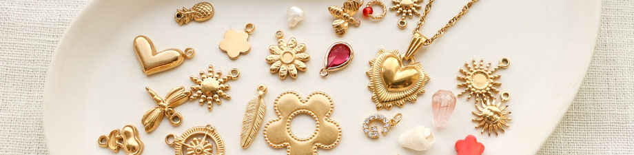 Brand new! Stainless steel charms