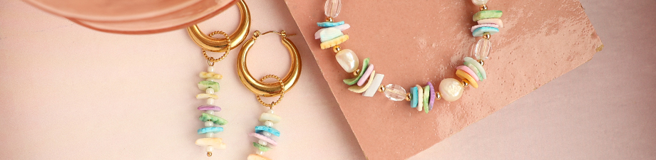 Brand new colourful shell beads for summer Brand new colourful shell beads for summer