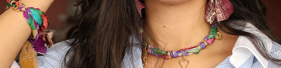 New collection of silk sari ribbon in beautiful colours! New collection of silk sari ribbon in beautiful colours!