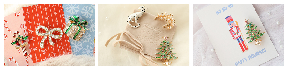 New stunning series of brooches, pins & jewellery cards