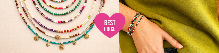 Glass seed beads 6/0 (4mm)