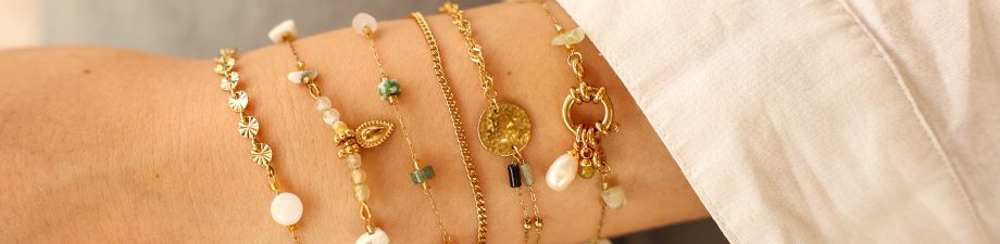 Stainless steel findings belcher chain with stones