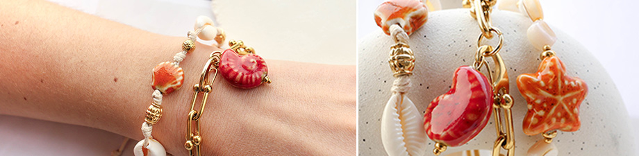 New collection of ceramic beads