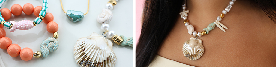 New collection of Greek ceramic beads