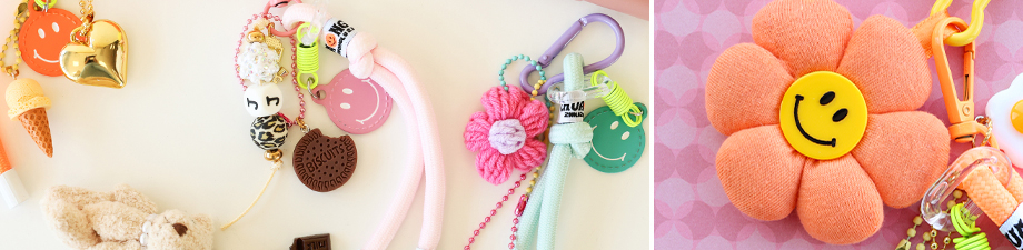 New collection of keychain elements