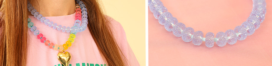 New resin sparkling beads in bright colours