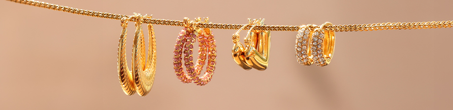 New collection of stainless steel earrings