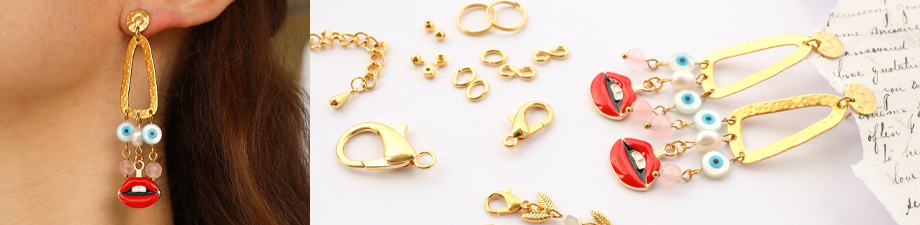 New collection of DQ metal findings and charms