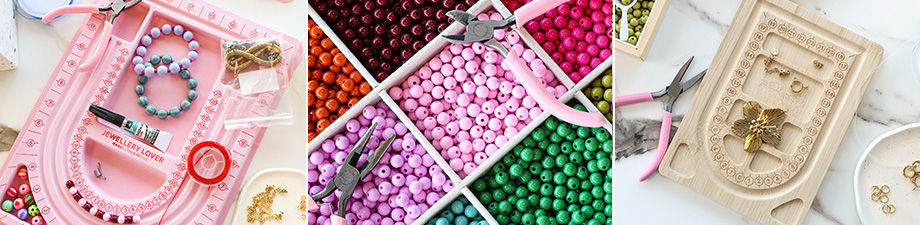 New! Handy jewellery beading boards
