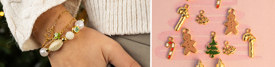 New series of DQ metal charms