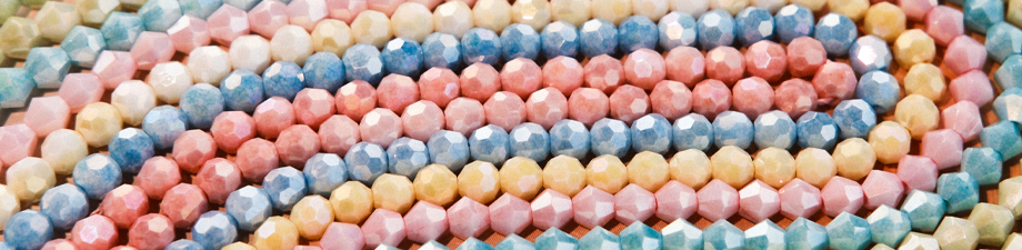 New series of faceted beads New series of faceted beads