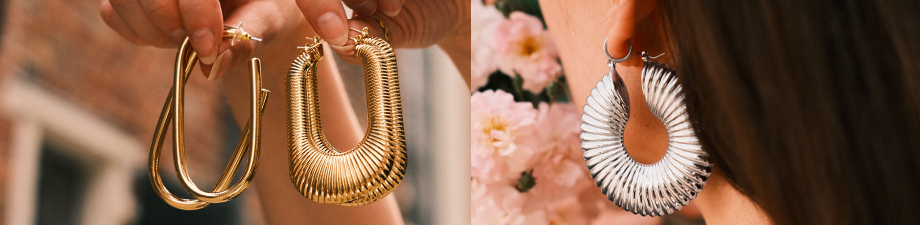 New collection statement earrings 