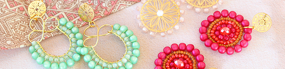 Polaris Elements Beads disc square and cube