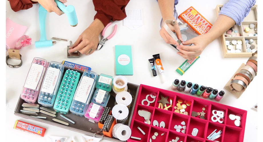 Workshop jewellery making afbeelding